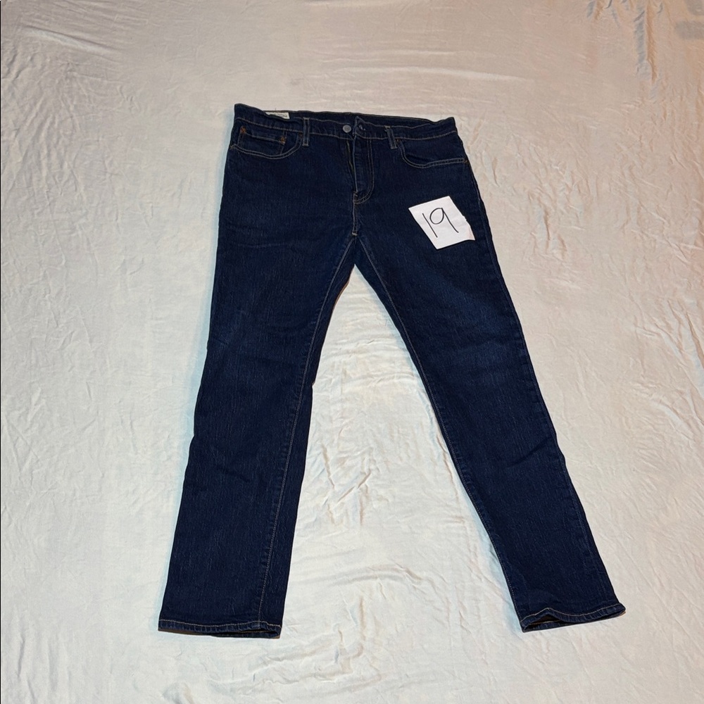 Levi's Dark Blue Straight Jeans for Men